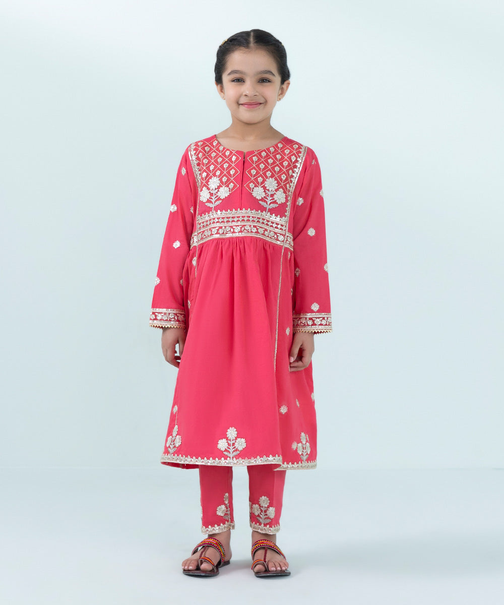 2 Piece - Embroidered Lawn Suit