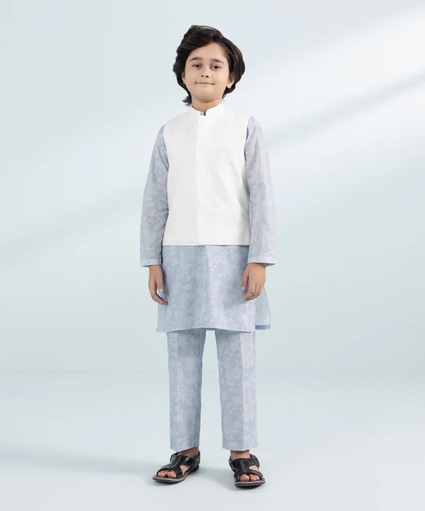 Embroidered Cambric Waistcoat