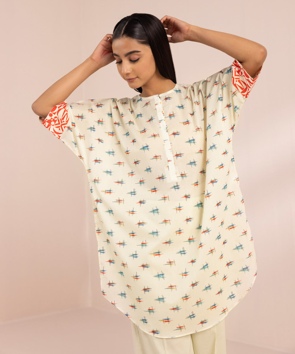 Printed Lawn Shirt