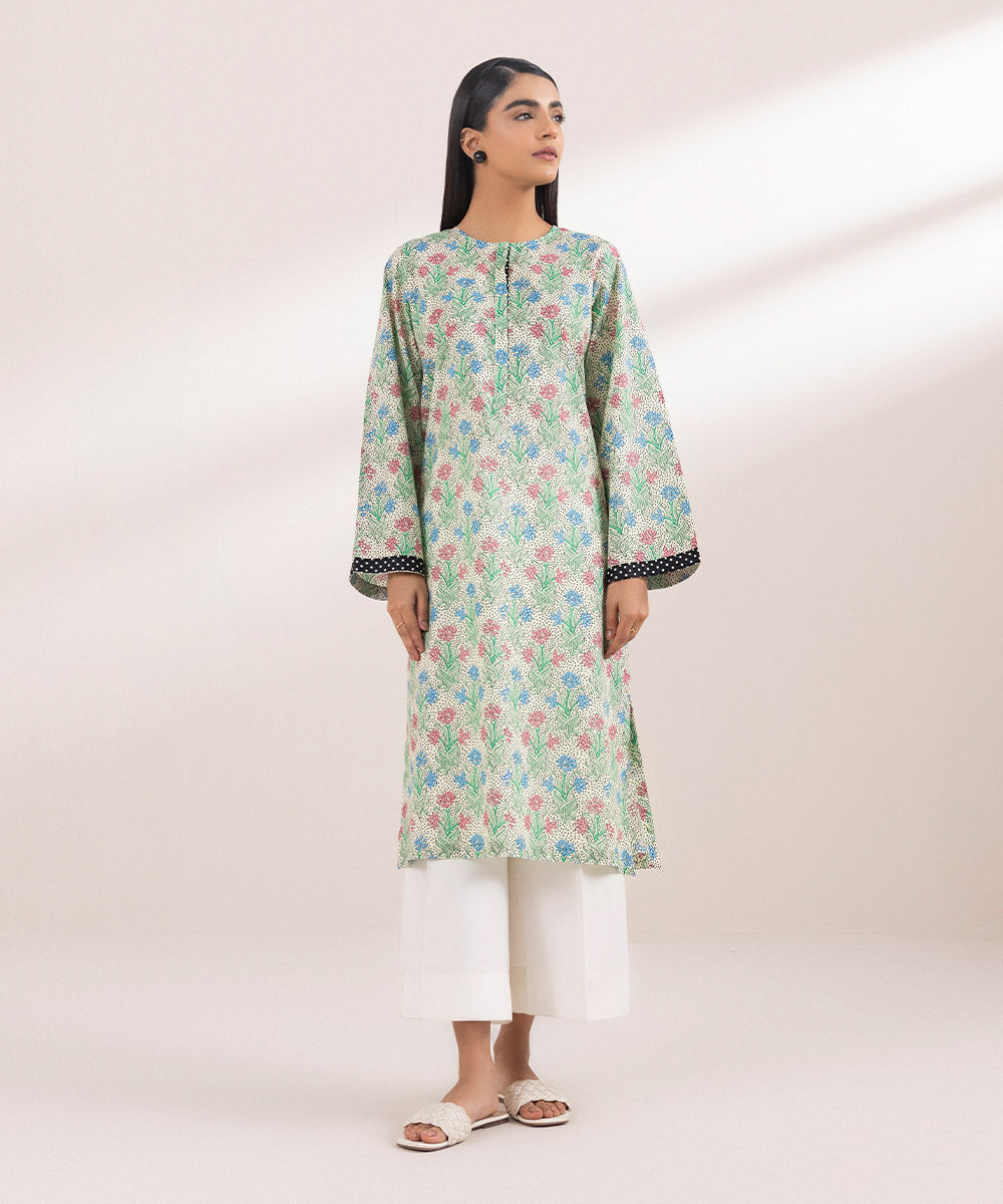Printed Lawn Shirt