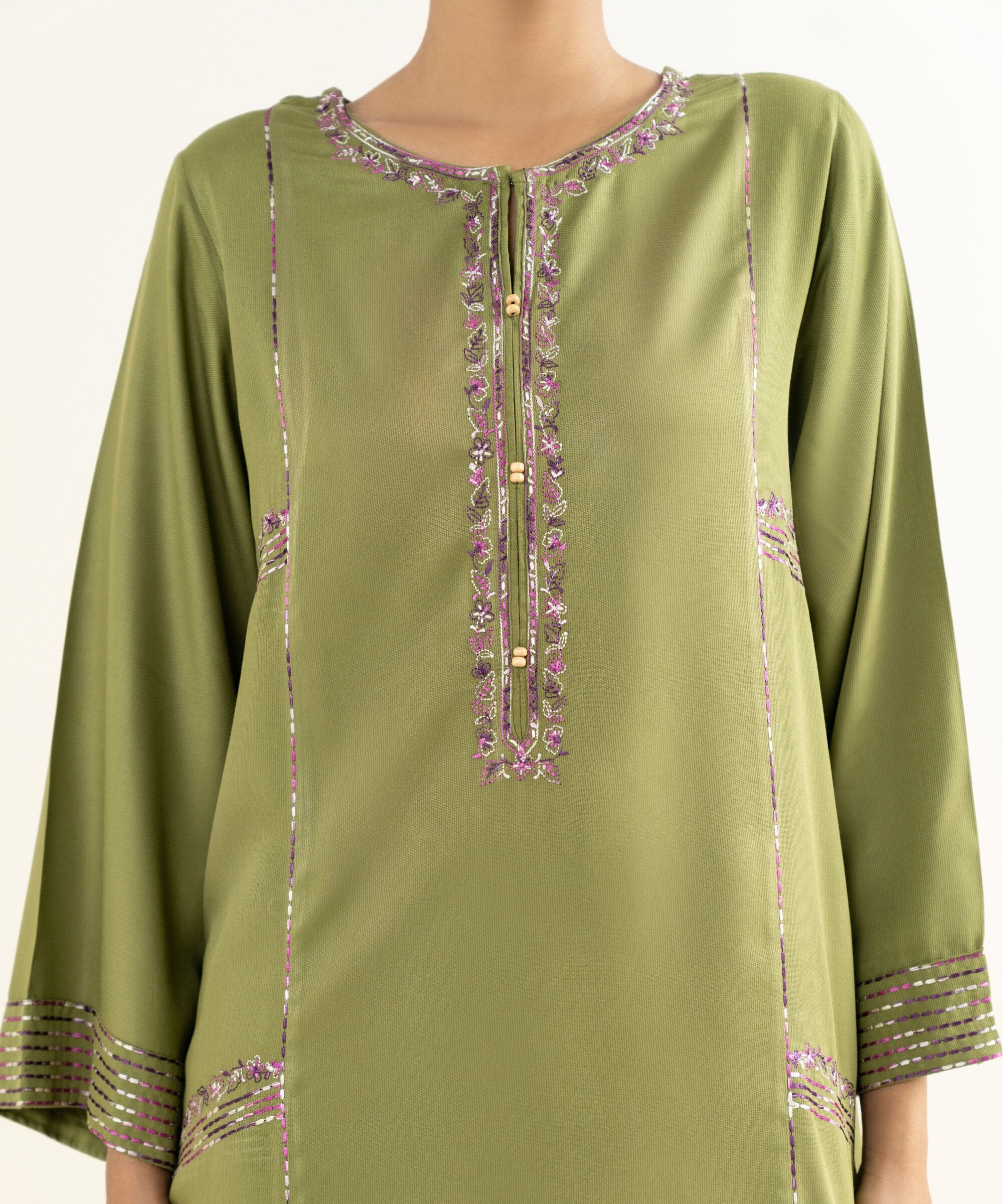 Embroidered Bedford Suit