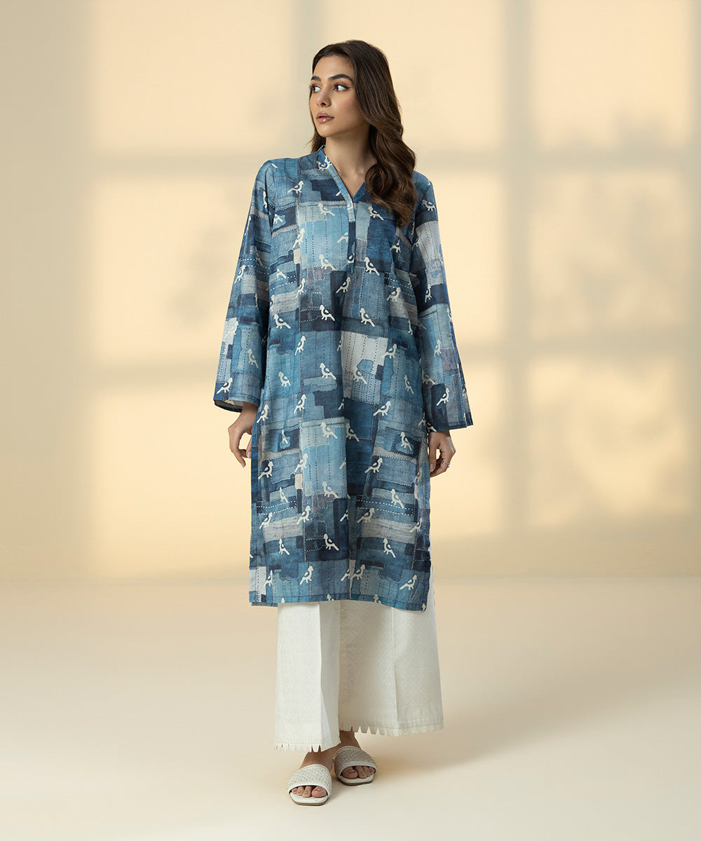Printed Lawn Shirt