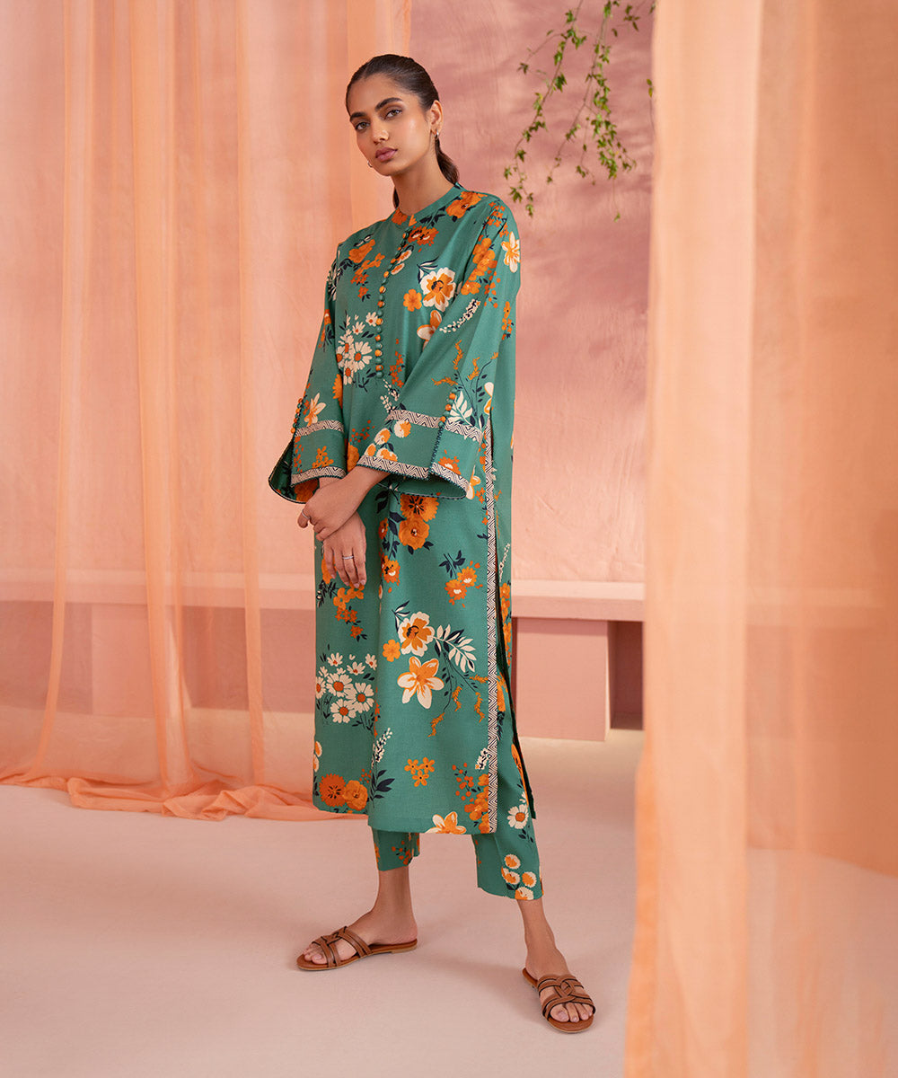 Printed Lawn Shirt