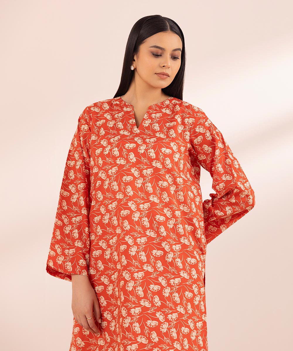 Printed Lawn Shirt
