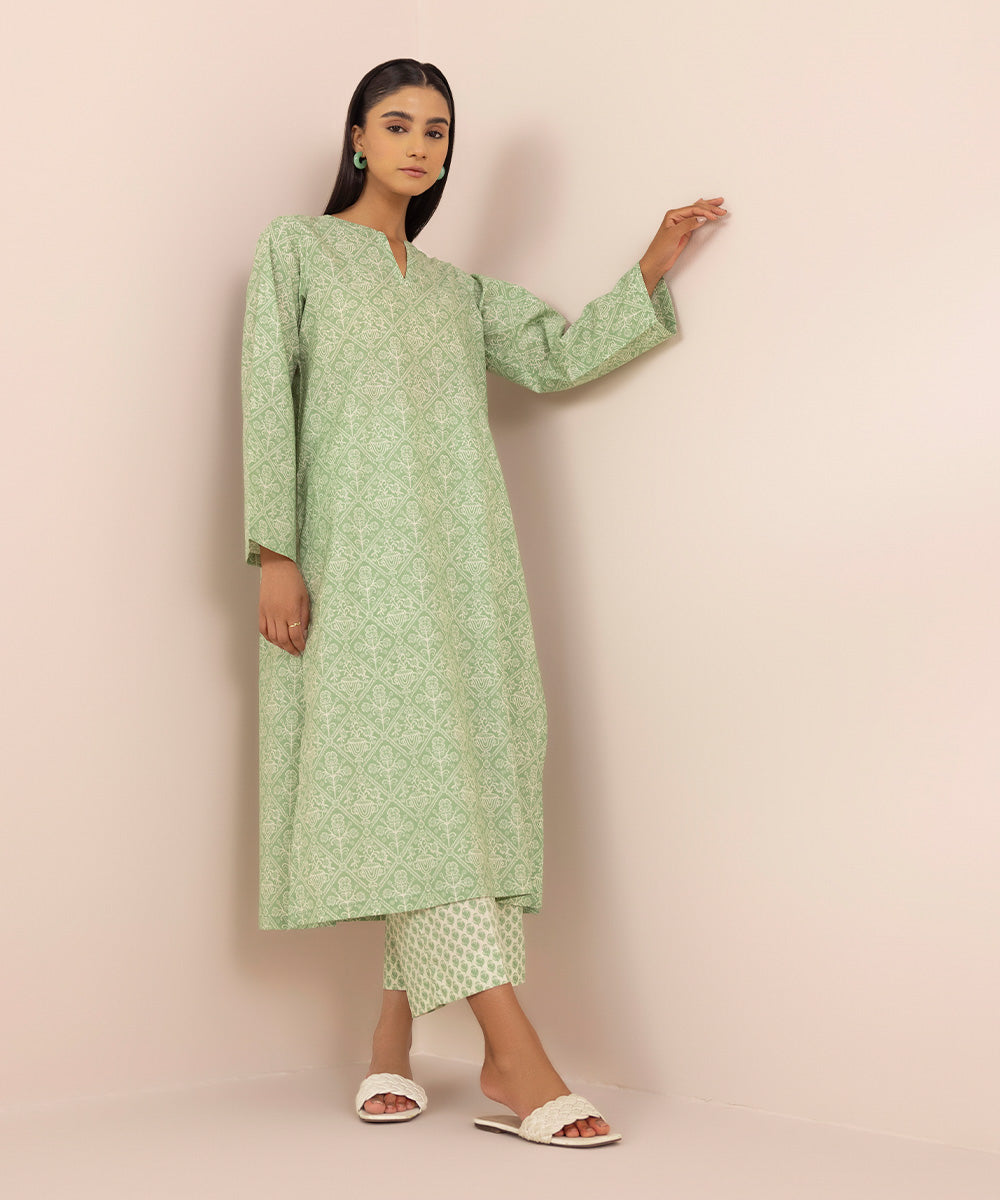 Printed Lawn Shirt