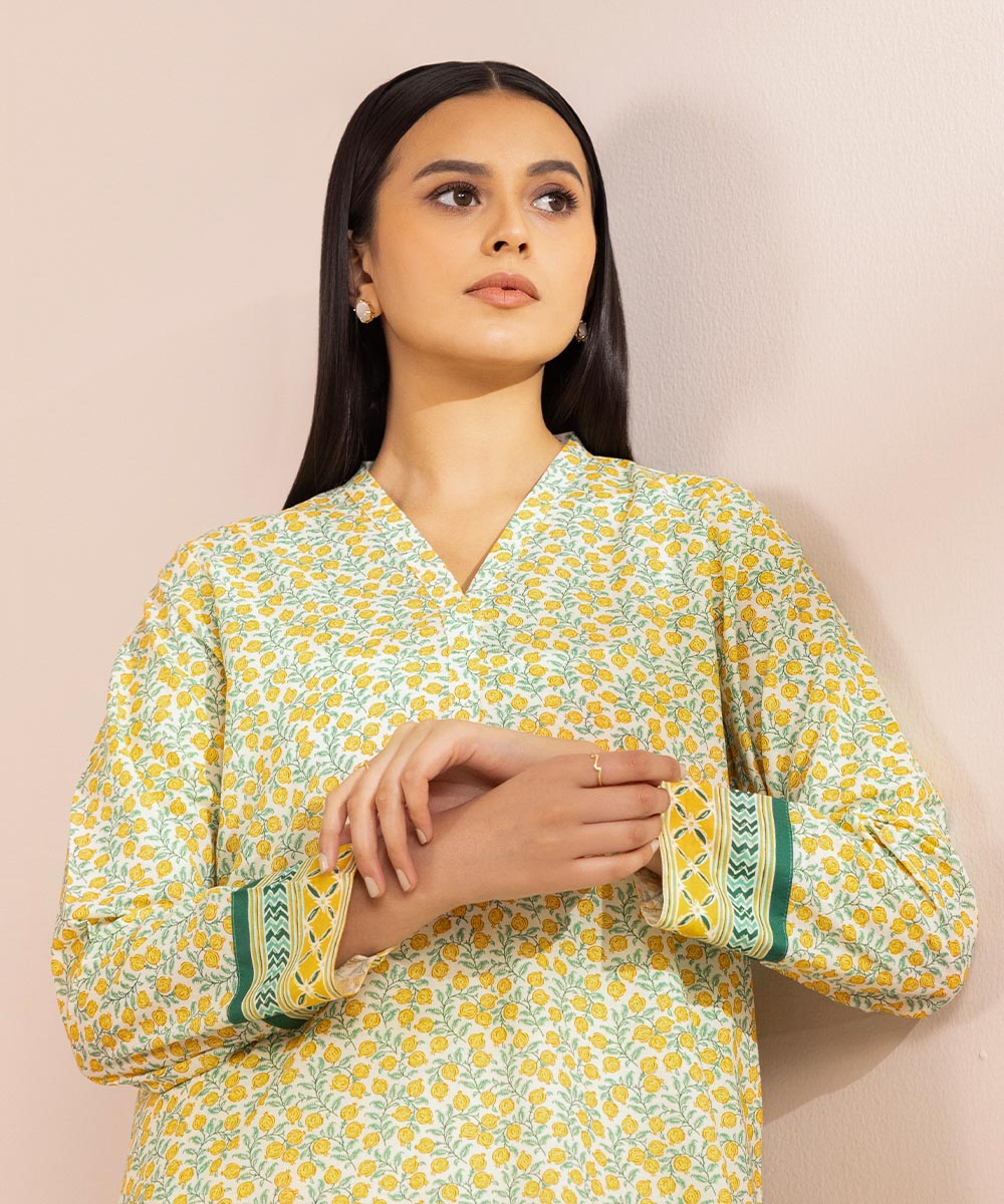 Printed Lawn Shirt