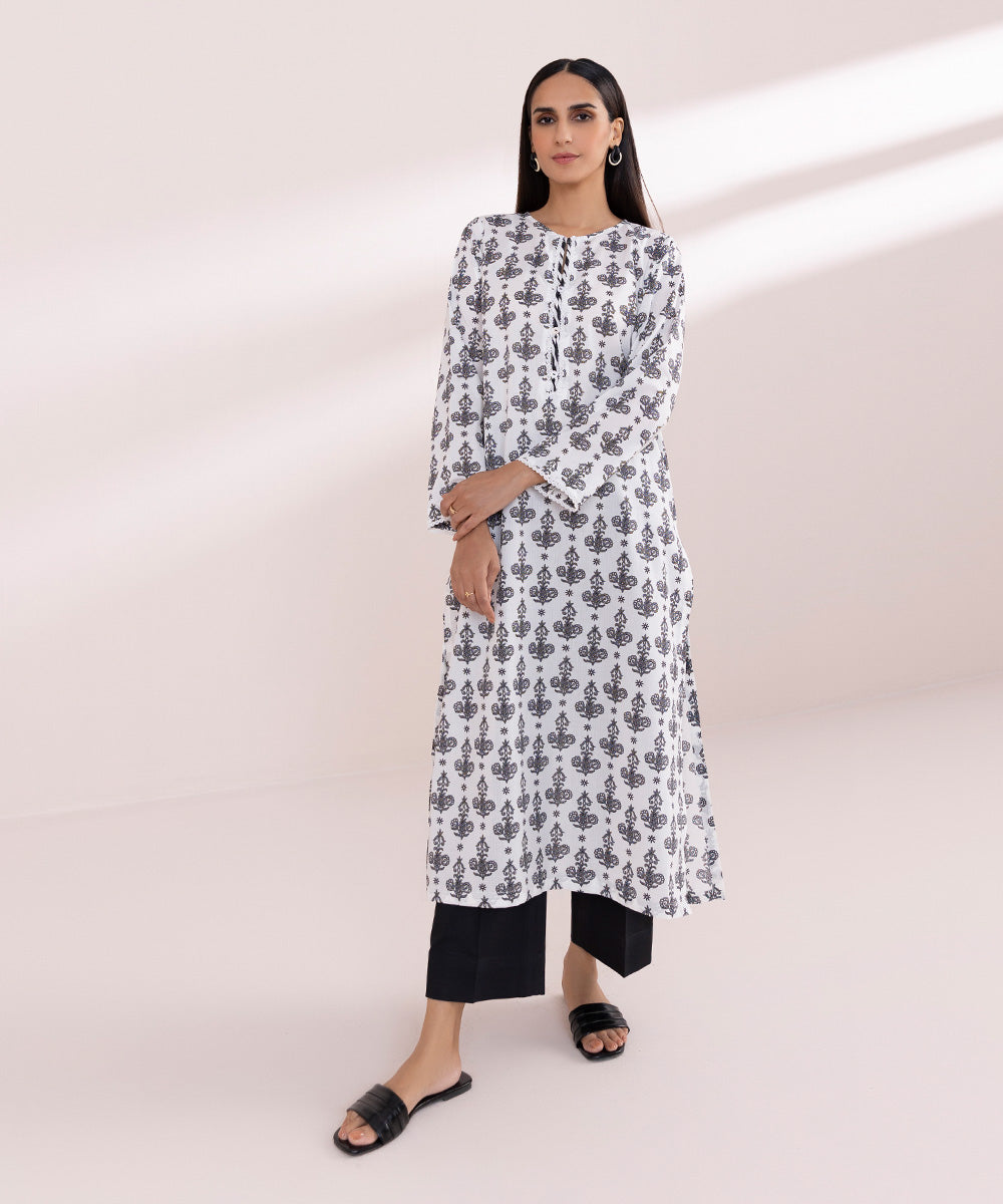 Printed Lawn Shirt