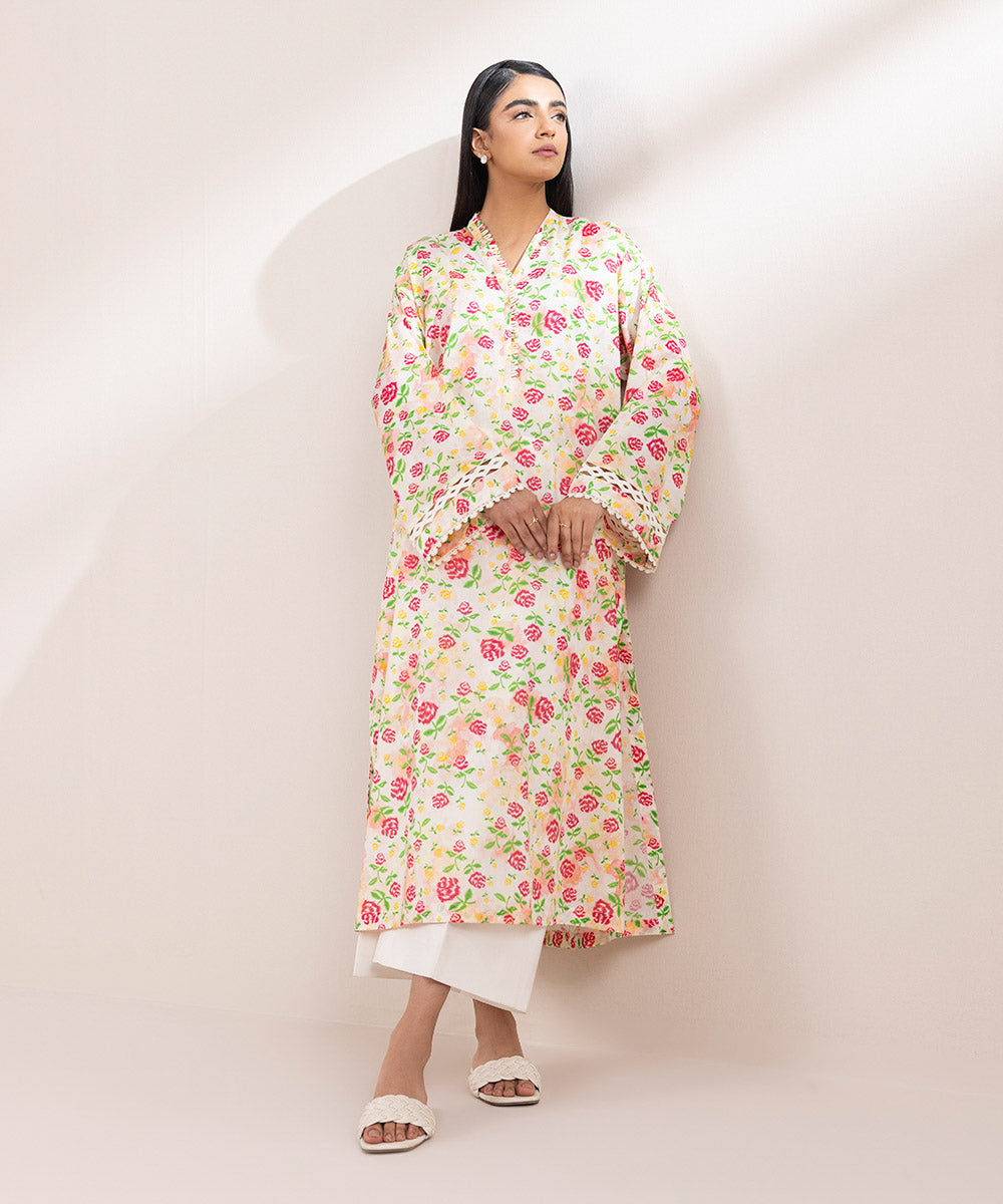 Printed Lawn Shirt