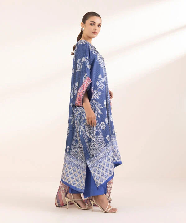 3 Piece - Embellished Silk Suit