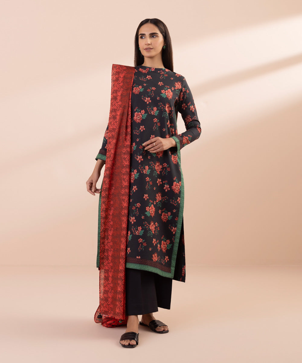 2 Piece - Printed Lawn Suit