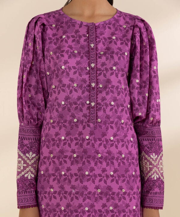 2 Piece - Embroidered Lawn Suit