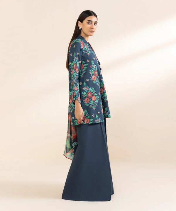 3 Piece - Printed Lawn Suit