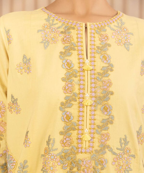 3 Piece - Embroidered Lawn Suit