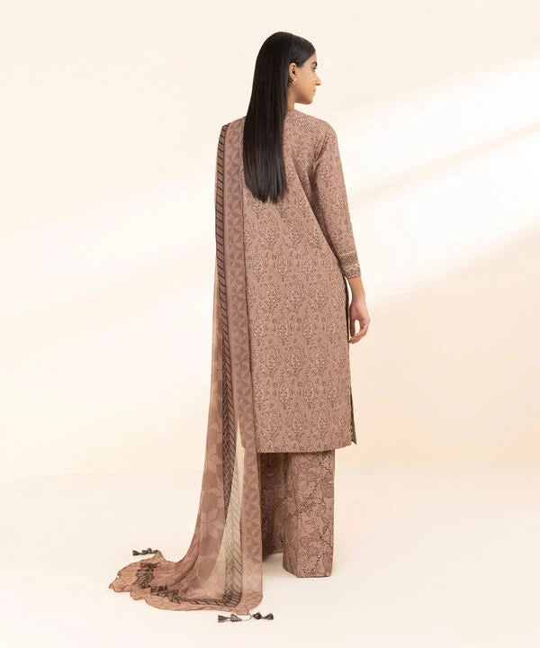 3 Piece - Embroidered Lawn Suit