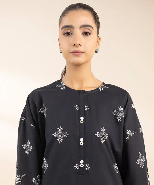 Printed Cambric Shirt