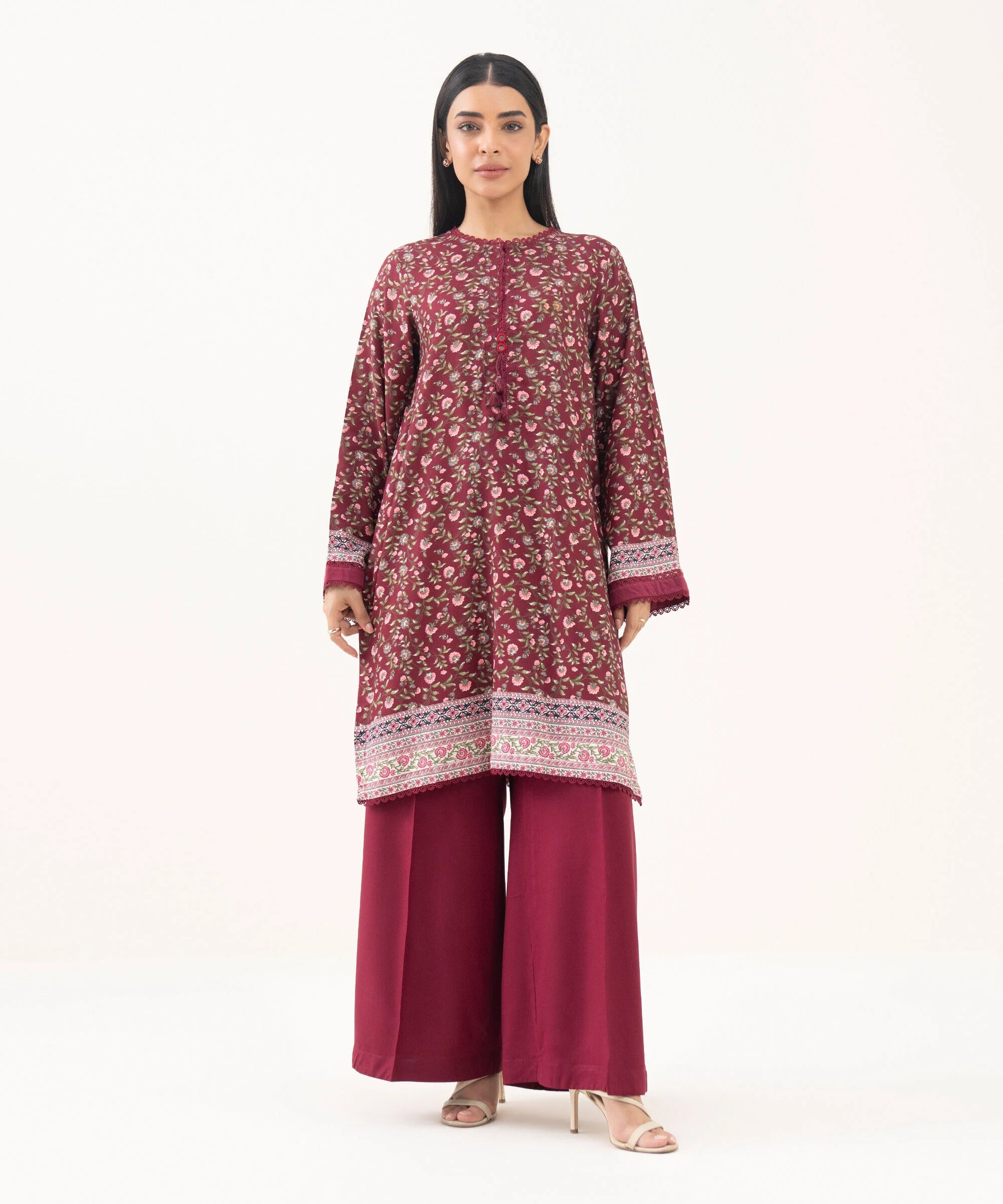 Printed Linen Viscose Shirt