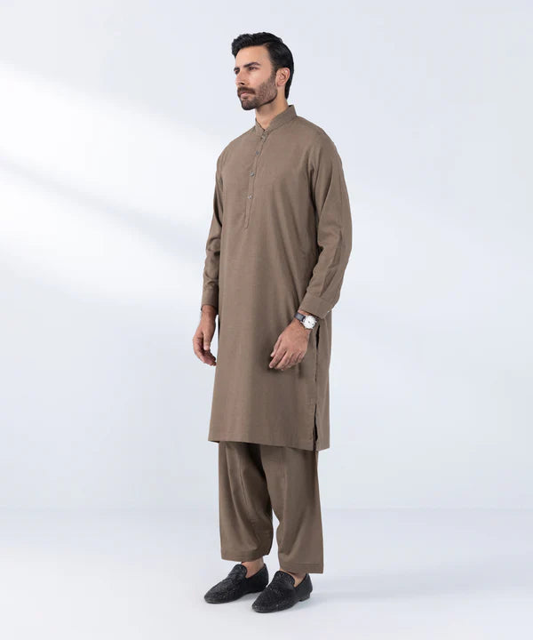 Wool Blended Suit