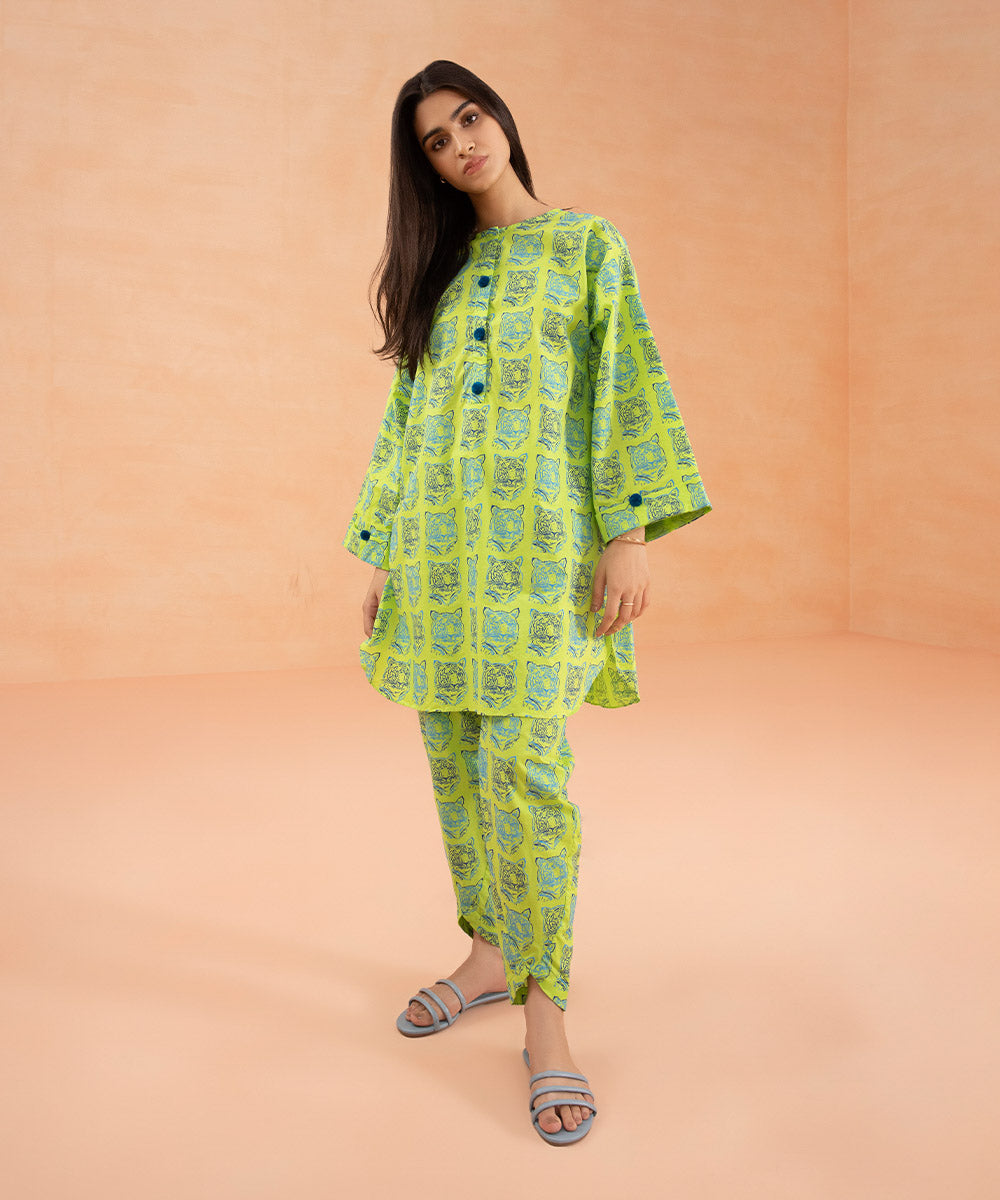 Printed Lawn Shirt
