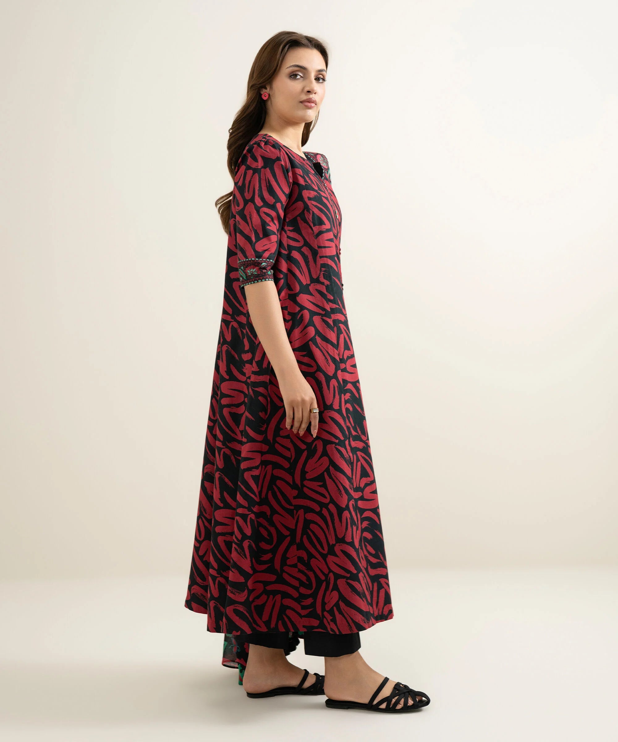 3 Piece - Printed Lawn Suit