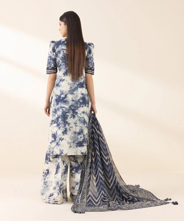3 Piece - Embroidered Lawn Suit